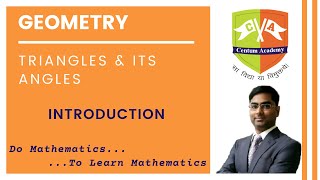 Image of best geometry tutorial which clear the concepts of triangles and its angles